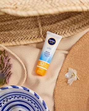 Матирующий крем для лица NIVEA SUN с SPF 30.