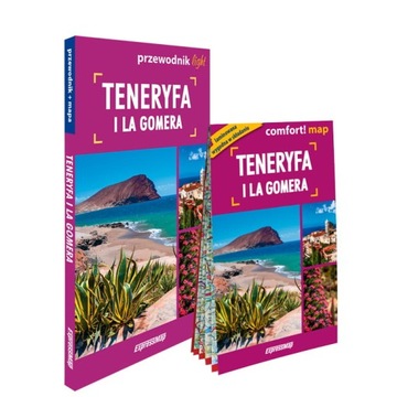Teneryfa light: przewodnik + mapa 2 w 1