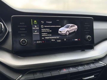 Skoda Octavia IV Liftback 1.0 TSI EVO 110KM 2022 Skoda Octavia Ambition Czujniki parkowania przodtyl Lane Assist Faktura Va, zdjęcie 25