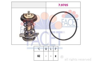 FACET 7.8842 TERMOSTAT KAPALINA CHLADÍCÍ
