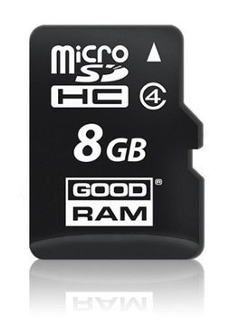 Карта micro SDHC GOODRAM 8 ГБ КАРТА SD microSD 8 ГБ