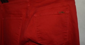 Bordowe jeansy Ralph Lauren 12 eu 40/42