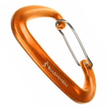 Karabinek Ultralight 21g/12kN Bushmen, karabińczyk