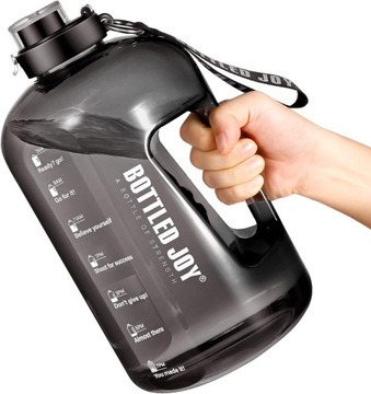 БУТЫЛКА ДЛЯ ВОДЫ СПОРТИВНАЯ БУТЫЛКА С МЕРКОЙ ДЛЯ ФИТНЕС-ЗАЛА 1,5 л