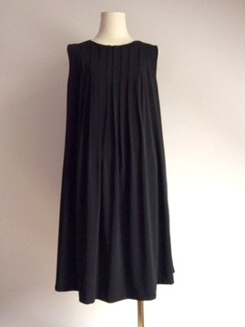CALVIN KLEIN sukienka czarna krótka trapezowa 40 L