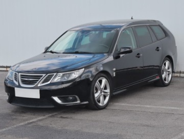 Saab 9-3 II SportKombi 1.9 TTiD PF 180KM 2008 Saab 9-3 1.9 TTiDS, 177 KM, Automat, Klima, zdjęcie 1