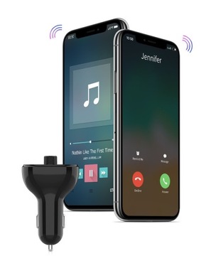 FM-ПЕРЕДАТЧИК BLUETOOTH БЫСТРОЕ ЗАРЯДНОЕ УСТРОЙСТВО MP3 2XUSB