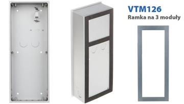 МЕТАЛЛИЧЕСКИЙ КОРОБОК ДЛЯ УСТАНОВКИ DAHUA VTM128 ВСТРАИВАННОГО МОНТАЖА