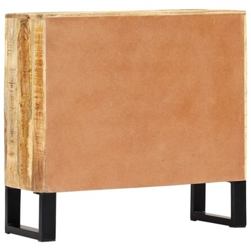 Komoda vidaXL 80 x 30 x 76cm odcienie brązu matowe