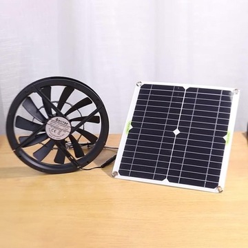 Вентилятор на солнечной энергии, вентилятор мощностью 100 Вт