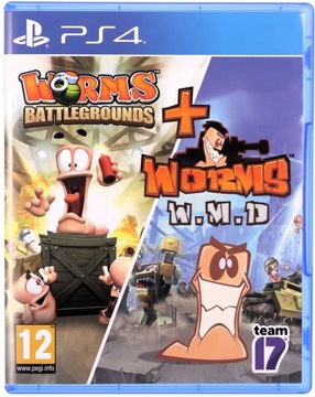 WORMS BATTLEGROUNDS+WORMS WMD DOUBLE PACK (GRA PS4)