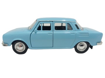 SKODA 100 NIEBIESKA METALOWY MODEL 1:34 WELLY