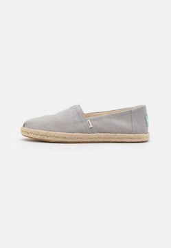 TOMS DAMSKIE SZARE WSUWANE ESPADRYLE 38 1SDF