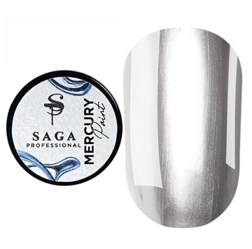 Metaliczna farba żelowa SAGA Merkury Paint 5ml