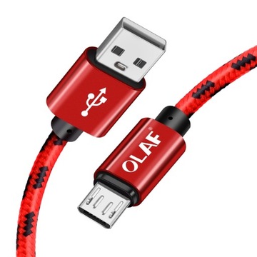 KABEL SZYBKIEGO ŁADOWANIA DO TELEFONU 3m. micro-USB