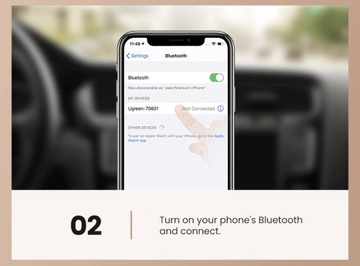 АДАПТЕР AUX BLUETOOTH 5.0 Приемник UGREEN 3,5 мм