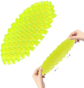 ANTYSTRESOWE WAFLE FIDGET TOYS ROZCIĄGLIWE ZABAWKI STRESOGENNE 12CM