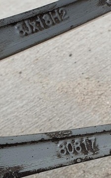 ALU DISK DISK 18 8J H2 ET27 ALFA ROMEO GT 4KS