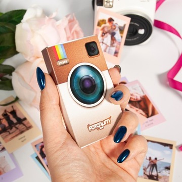 Фотопринты 40 шт. Polaroid с красочной подписью.