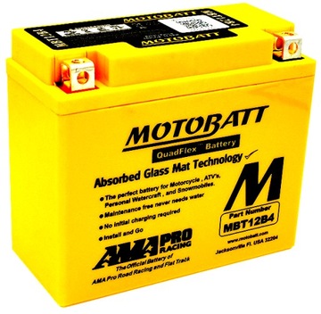 AKUMULATOR MOTOBATT MBT12B4 YT12B4 YT12BBS DUCATI