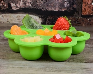 Silikonowa foremka do mrożenia czerwona