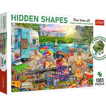 TREFL PUZZLE 1003-EL. WYCIECZKA KAMPEREM HIDDEN SH