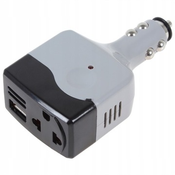 ŁADOWARKA SAMOCHODOWA PRZETWORNICA USB 220V AC 24V