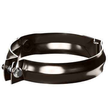 KROP STAL System rynnowy OBEJMA RURY fi 90 BRĄZ