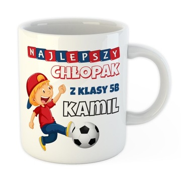 KUBEK Z NADRUKIEM IMIENIEM DZIEŃ CHŁOPAKA PREZENT