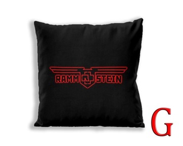 Подушка RAMMSTEIN #Выкройки! Отличное качество из Польши!