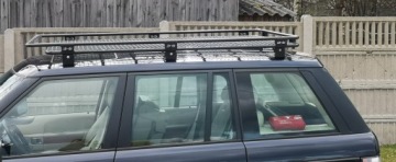 Range Rover Vogue L322 багажник на крыше с сеткой