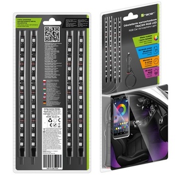 RGB СВЕТОДИОДНОЕ ОСВЕЩЕНИЕ ИНТЕРЬЕРА САЛОНА АВТОМОБИЛЯ