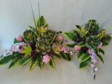 Цветы на могилу, ИСКУССТВЕННЫЙ БУКЕТ ДЛЯ ВАЗЫ, РАЗНЫЕ!