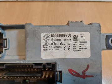 MODUL KAROSÉRIE BODY FIAT PUNTO EVO 00518699260