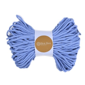 SZNUREK BAWEŁNIANY 6mm 50m BŁĘKIT JAKOŚĆ 750