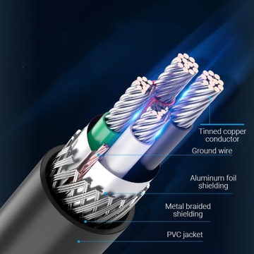 Кабель USB 2.0 A to B Vention COQBD, 0,5 м (черный)