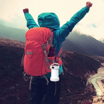 СОЛНЕЧНЫЙ СВЕТОДИОДНЫЙ ФОНАРЬ POWERBANK КЕМПИНГОВАЯ ЛАМПА