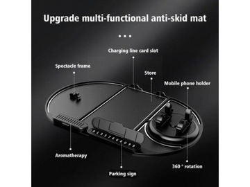 PODKŁADKA MATA ANTYPOŚLIZGOWA DO AUTA NA TELEFON NA DESKĘ ROZDZIELCZĄ