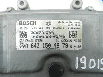 BOSCH A6401504879 0281012431