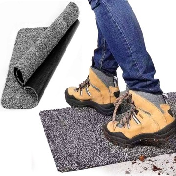 MAGICZNA WYCIERACZKA MATA DO BUTÓW MAGIC STEP MAT POD DRZWI CZYSZCZĄCA BUTY