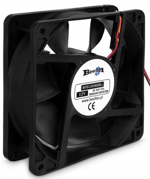 Wentylator 120x120x38 mm 12v XD12038D12HB BFD12038HBL