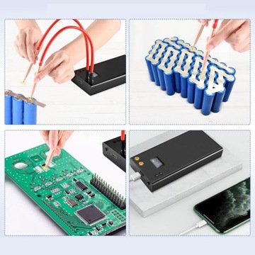 МИНИ-АППАРАТ ДЛЯ ТОЧЕЧНОЙ СВАРКИ НИКЕЛЕВОГО ЛИСТА, 7500 мАч, 70 передач, POWERBANK