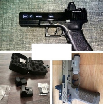 Прицел коллиматорный пистолет-винтовка Пикатинни 22мм mini RMR ASG 22lr 9мм