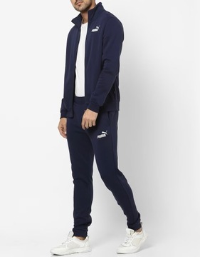 2939 МУЖСКОЙ СПОРТИВНЫЙ КОМПЛЕКТ PUMA, ХЛОПКОВЫЙ СПОРТИВНЫЙ КОМПЛЕКТ БЕЗ КАПЮШОНА S