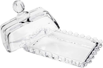 МАСЛЕНКА МАСЛЕНКА СТЕКЛЯННЫЙ КОНТЕЙНЕР С КРЫШКОЙ ДЛЯ МАСЛА, ПРОЗРАЧНЫЙ