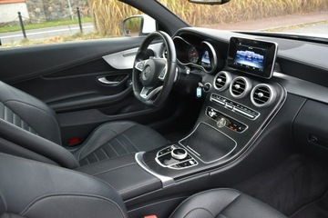 Mercedes Klasa C W205 Coupe 200 184KM 2016 Mercedes C 200 Coupe 2023r. Polski SALON AMG, zdjęcie 9