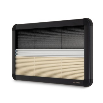 ОКНО ДЛЯ АВТОФУРГОНА + РУЛОННАЯ ШТОРА 900 X 500 МАДОВАН ЧЕРНЫЙ