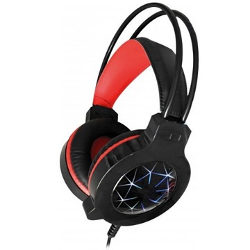 Słuchawki GAMINGOWE VARR VH6010B 2x 3.5mm LED RGB