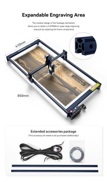 Новый лазерный гравировальный станок ATOMSTACK A10 Pro 410х400мм