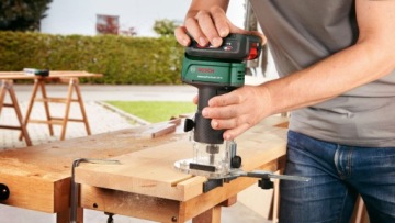 ФРЕЗЕРНЫЙ СТАНОК AdvancedTrimRouter 18V-8 BOSCH 1x2,5 Ач